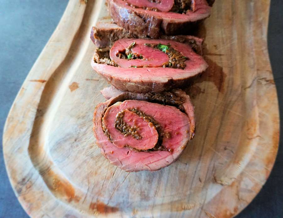 Beef Fillet Stuffed With Porcini Recipe Cuisine Fiend